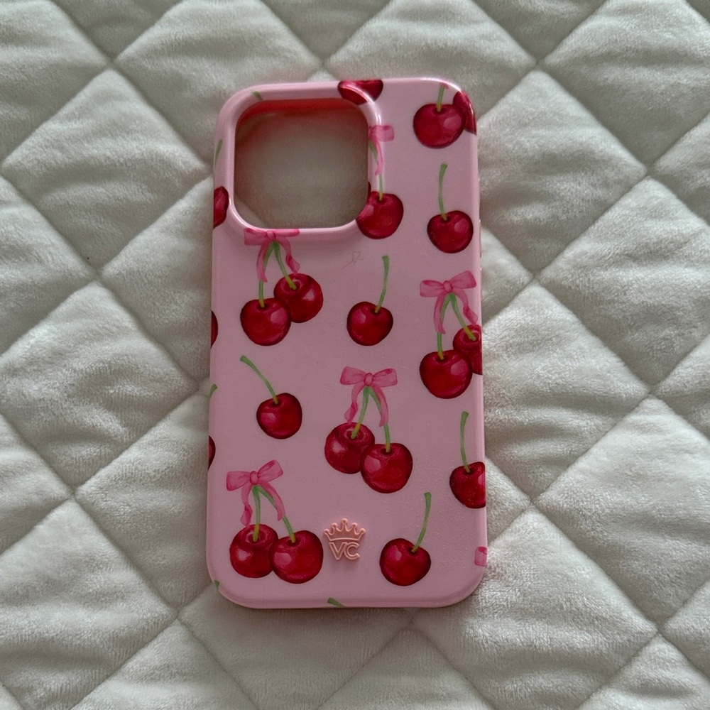 Velvet Caviar Pink Cherry Phone Case